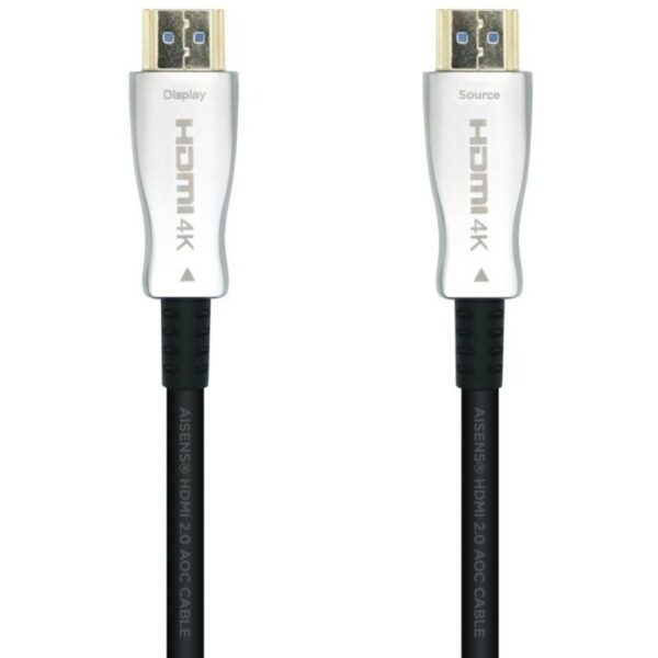 art_ais-cab20a148-0379_1-2 Cable HDMI 2.0 AOC 4K Aisens A148-0379/ HDMI Macho - HDMI Macho/ 30m/ Negro