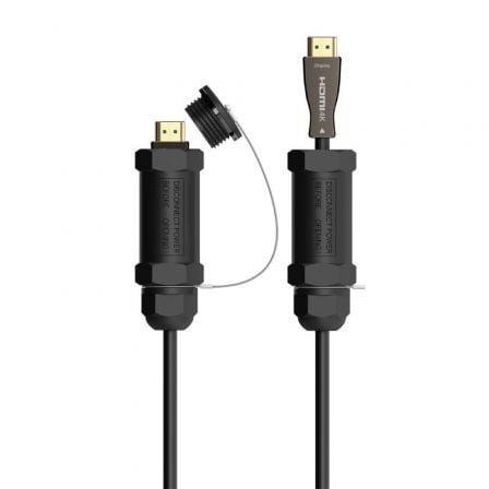 art_ais-cab20a153-0612_1-1 Cable HDMI con Armadura 2.1 AOC 8K Aisens A153-0612/ HDMI Macho - HDMI Macho/ 30m/ Negro