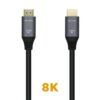 art_ais-cab20hdmi20a150-0429_1-2 Cable HDMI 2.1 8K Aisens A150-0429/ HDMI Macho - HDMI Macho/ 3m/ Gris Negro