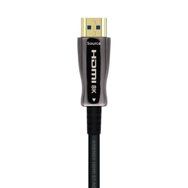 art_ais-cab20hdmi20a153-0518_2 Cable HDMI 2.1 AOC 8K Aisens A153-0518/ HDMI Macho - HDMI Macho/ 25m/ Negro