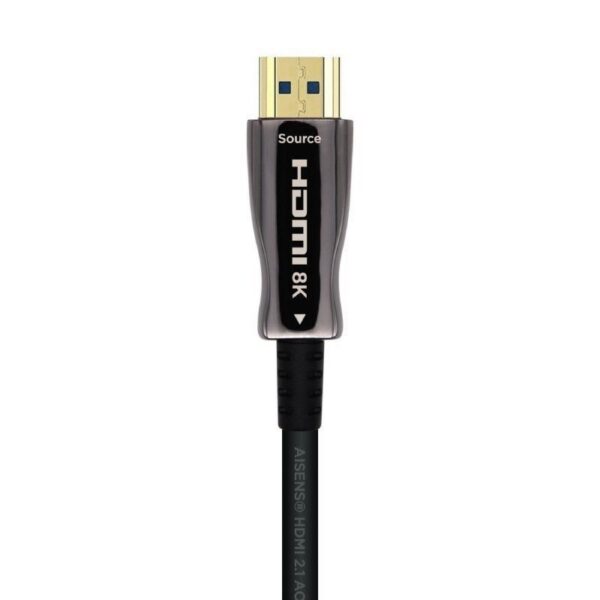 art_ais-cab20hdmi20a153-0522_2 Cable HDMI 2.1 AOC 8K Aisens A153-0522/ HDMI Macho - HDMI Macho/ 60m/ Negro