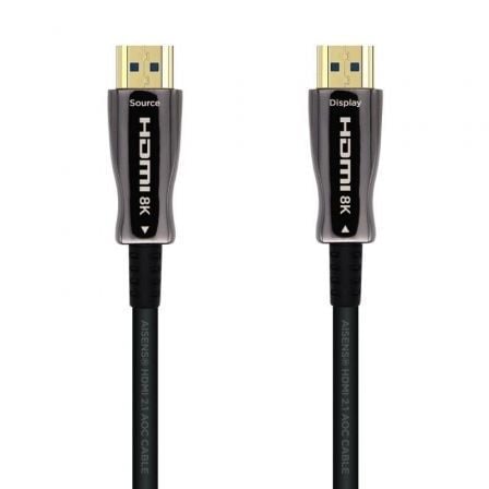 Cable HDMI 2.1 AOC 8K Aisens A153-0523/ HDMI Macho - HDMI Macho/ 70m/ Negro
