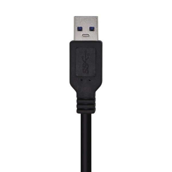 art_ais-cab20usb20a105-0448_2 Cable USB 3.0 Aisens A105-0448/ USB Macho - USB Macho/ 3m/ Negro
