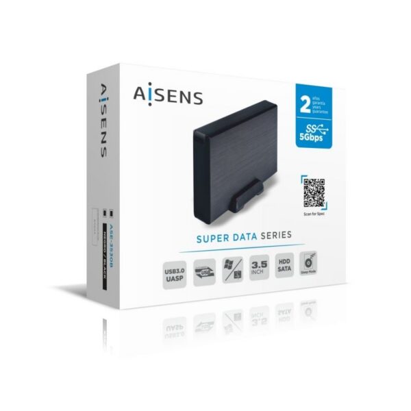 art_ais-caja20ase-3530b_2 Caja Externa para Disco Duro de 3.5" Aisens ASE-3530B/ USB 3.1