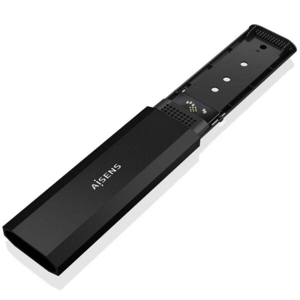 art_ais-caja20asm2-028b_2 Caja Externa para Disco SSD M.2 NVMe Aisens ASM2-028B/ USB 3.2/ Sin tornillos