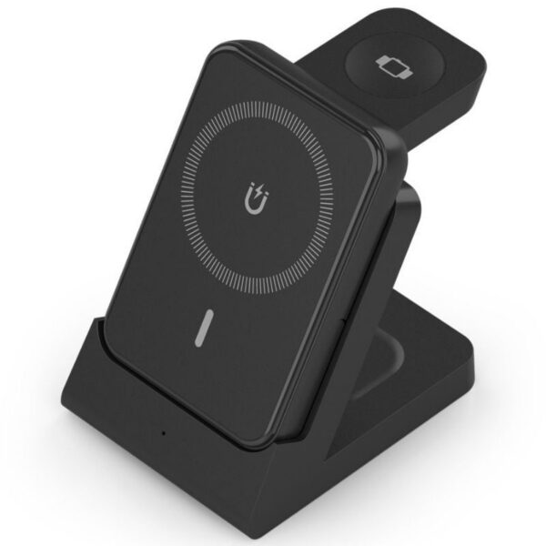 art_ais-car20asch-15w4wc064-bk_1-2 Base de carga Inalámbrica Aisens ASCH-15W4WC064-BK/ 15W/ Negro