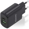 art_ais-carga20a110-0912_2 Cargador de Pared GaN Aisens A110-0912/ 1xUSB Tipo-C/ 1xUSB/ 25W/ Negro