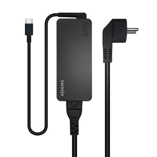 art_ais-carga20asch-1pd65d-bk_1-2 Cargador de Portátil Aisens ASCH-1PD65D-BK/ 1xUSB Tipo-C/ 65W