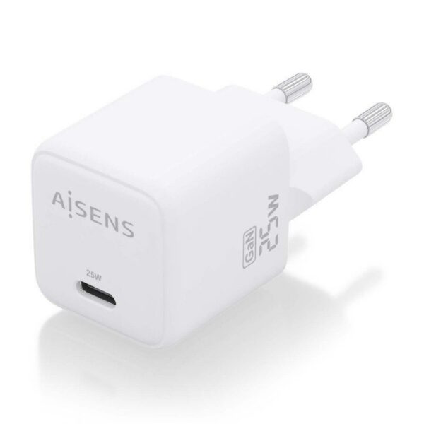 art_ais-carga20asch-25w1p012-w_2 Cargador de Pared GaN Aisens ASCH-25W1P012-W/ 1xUSB Tipo-C/ 25W