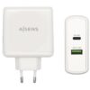 art_ais-carga20asch-2pd30qc-w_1-2 Cargador de Pared Aisens ASCH-2PD30QC-W/ 1xUSB Tipo-C/ 1x USB/ 48W