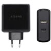 art_ais-carga20asch-2pd45a-bk_1-2 Cargador de Pared Aisens ASCH-2PD45A-BK/ 1xUSB Tipo-C/ 1x USB/ 57W