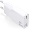 art_ais-carga20asch-30w2p048-w_1-2 Cargador de Pared GaN Aisens ASCH-30W2P048-W/ 2xUSB Tipo-C/ 30W/ Blanco