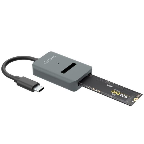 art_ais-dock20m220asuc-m2d012-gr_1-2 Dock USB Tipo-C para SSD M2 SATA/NVMe Aisens ASUC-M2D012-GR/ Gris