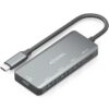art_ais-hub20a109-0945_1-2 Hub USB Tipo-C Aisens A109-0945/ 3xUSB/ 1xUSB Tipo-C/ 1xUSB Tipo-C PD/ Gris