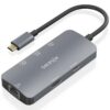 art_ais-hub20asuc-6p019-gr_1-2 Docking USB Tipo-C Aisens ASUC-6P019-GR/ 1xHDMI 4K/ 3xUSB/ 1xRJ45/ 1xUSB Tipo-C PD/ Gris