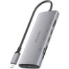 art_ais-hub20asuc-6p029-gr_2 Docking USB Tipo-C Aisens ASUC-6P029-GR/ 1xHDMI 4K/ 1xUSB/ 2xUSB Tipo-C/ 1xLector de Tarjetas/ Gris