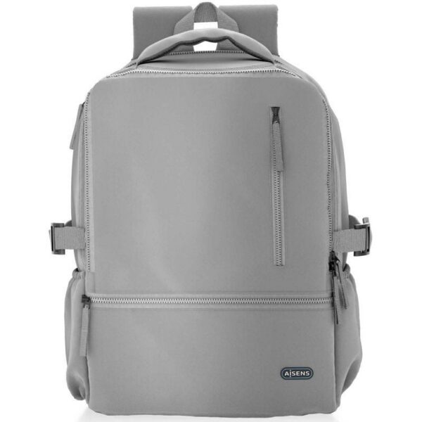 art_ais-moc20asbg-bp087-gr_1-2 Mochila Aisens ASBG-BP087-GR para Portátiles hasta 15.6"/ Impermeable/ Gris