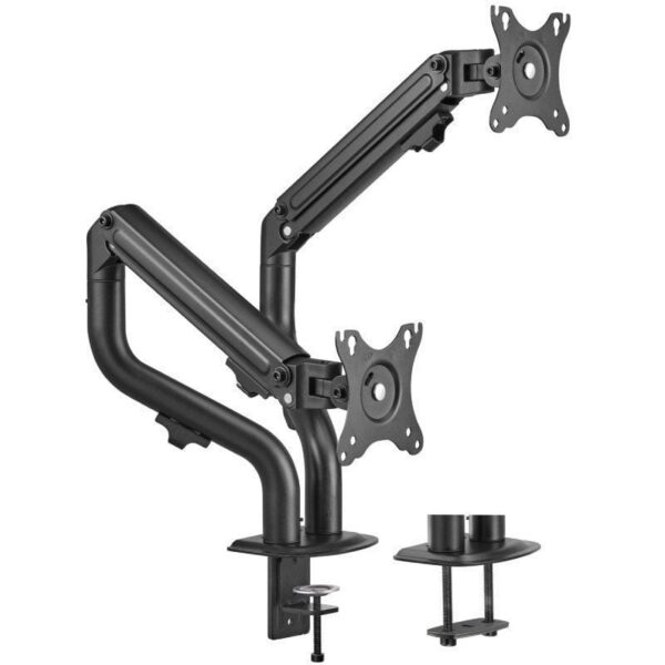 art_ais-soporte20dt32tsr-141_1-2 Soporte de Mesa para 2 Monitores Aisens DT32TSR-141/ Giratorio/ Inclinable/ hasta 8kg