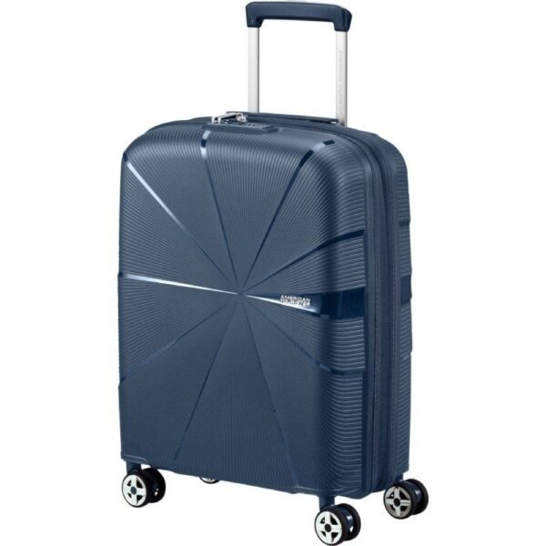 art_amt-maleta20146370-1596_1-2 Maleta de Cabina American Tourister Starvibe Spinner 55cm/ 55x40x20cm/ 4 Ruedas/ Azul Marino