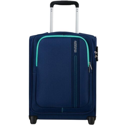 art_amt-maleta20146677-6636_1-2 Maleta de Cabina American Tourister Sea Seeker Upright/ 45x36x20cm/ 2 Ruedas/ Marino Combate