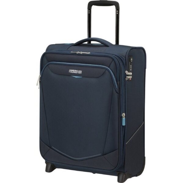 art_amt-maleta20149497-1596_2 Maleta de Cabina American Tourister Upright SummerRide 55cm/ 55x40x20cm/ 2 Ruedas/ Azul Marino