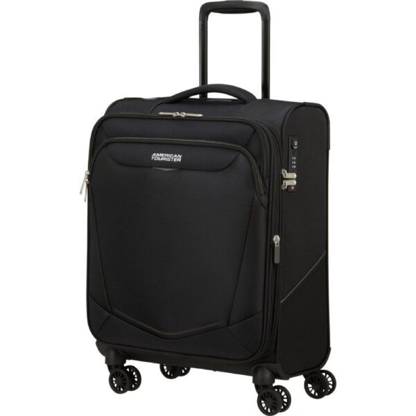 art_amt-maleta20149498-1041_2 Maleta de Cabina American Tourister SummerRide Spinner 55cm/ 55x40x23cm/ 4 Ruedas/ Negra
