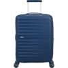 art_amt-maleta20155259-1598_1-2 Maleta de Cabina American Tourister FastForward Spinner Expansible 55cm/ 55x40x23cm/ 4 Ruedas/ Azul Marino