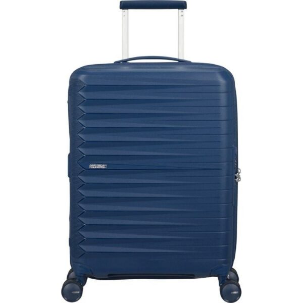 art_amt-maleta20155259-1598_1-2 Maleta de Cabina American Tourister FastForward Spinner Expansible 55cm/ 55x40x23cm/ 4 Ruedas/ Azul Marino