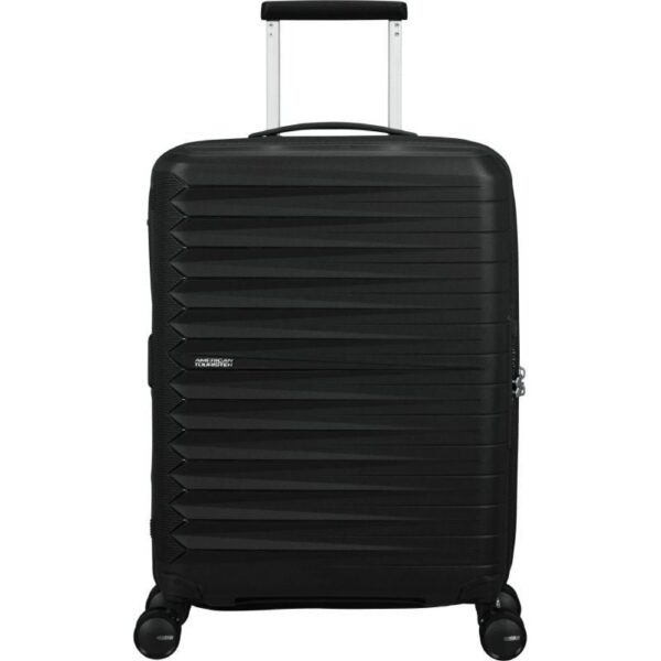 art_amt-maleta20155259-361e_1-2 Maleta de Cabina American Tourister FastForward Spinner Expansible 55cm/ 55x40x23cm/ 4 Ruedas/ Negro