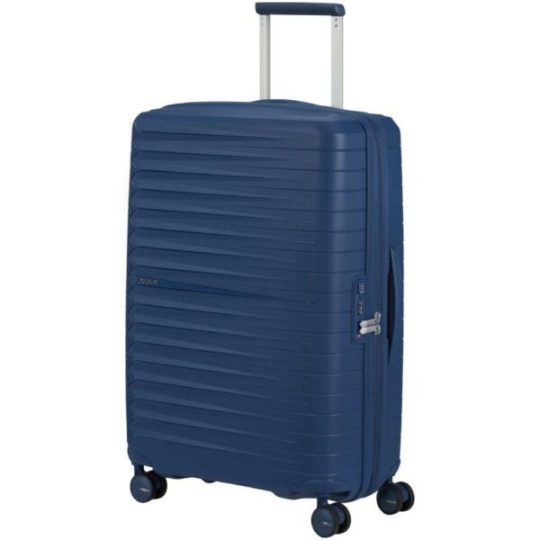 art_amt-maleta20155260-1598_2 Maleta Mediana American Tourister FastForward Spinner Expansible 68cm/ 68x46x30cm/ 4 Ruedas/ Azul Marino