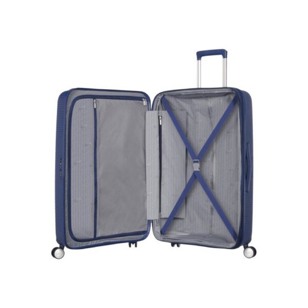art_amt-maleta2088474-1552_2 Maleta Grande American Tourister SoundBox Spinner 77cm/ 77x51.5x29.5cm/ 4 Ruedas/ Azul Marino
