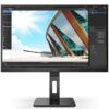 art_aoc-m2027p2q_1-2 Monitor Profesional AOC 27P2Q 27"/ Full HD/ Multimedia/ Regulable en altura/ Negro