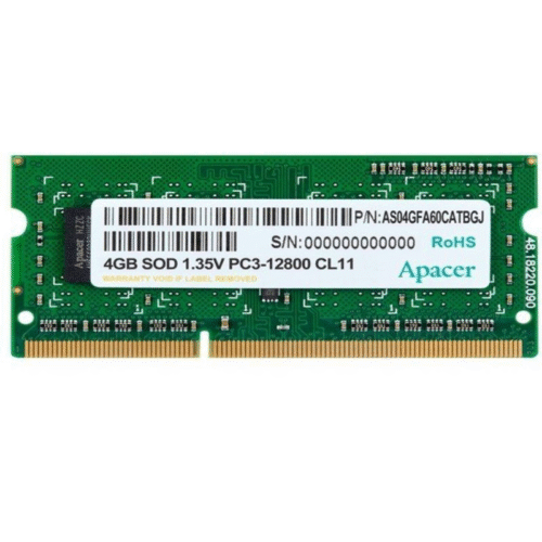 art_apa-4gb20dv.04g2k.kam_1-2 Memoria RAM Apacer 4GB/ DDR3L/ 1600MHz/ 1.35V/ SODIMM