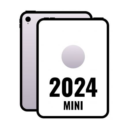 art_apl-ipad20mini20mxn93tybardera_1-1 iPad Mini 8.3" 2024 7th WiFi/ A17 Pro/ 128GB/ Purpura- MXN93TY/A