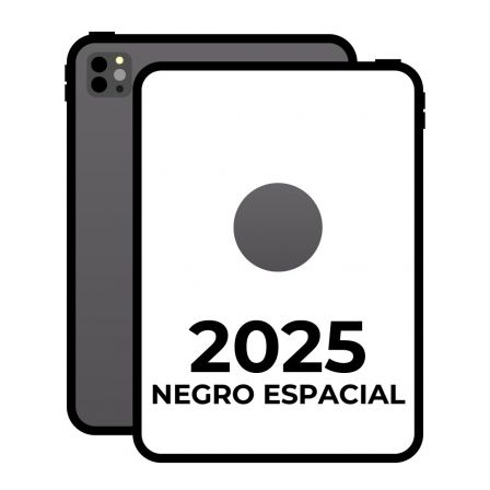 art_apl-ipad20pro20mdyn4tybardera_1 Apple iPad Pro 13" 2025 7th WiFi/ M5/ 1TB/ Negro Espacial