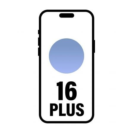art_apl-iphone20mxvx3qlbardera_1-1 Smartphone Apple iPhone 16 Plus 128GB/ 6.7"/ 5G/ Azul Ultramar
