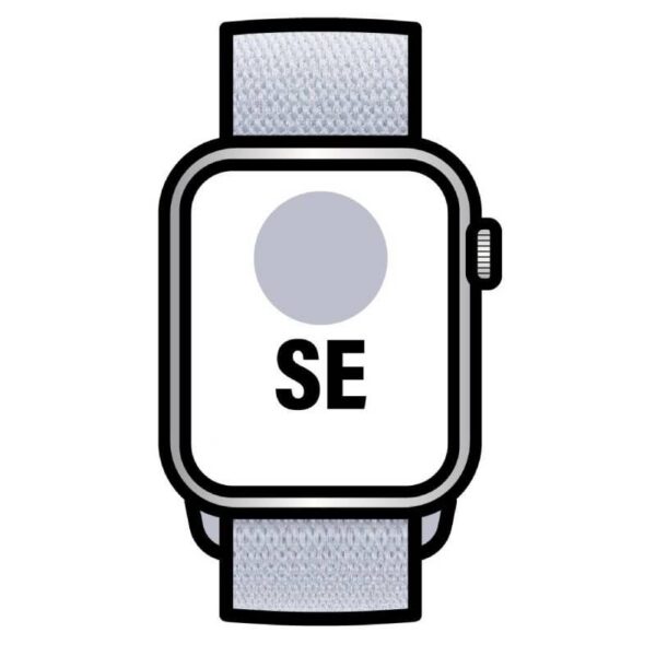art_apl-watch20mxet3qlbardera_1 Apple Watch SE/ GPS/ 44mm/ Caja de Aluminio/ Correa Loop Deportiva Azul Nube