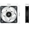art_arct-ven20acfan00231a_2 Ventilador Arctic P12 PWM PST A-RGB/ 12cm/ Negro