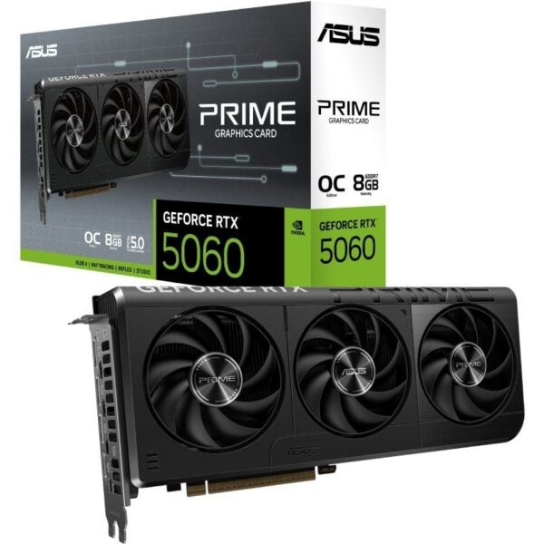 art_asu-gf20prime20rtx506020oc208g_1-2 Tarjeta Gráfica Asus Prime GeForce RTX 5060 OC Edition/ 8GB GDDR7