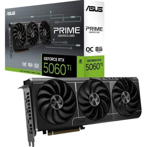 art_asu-gf20prime20rtx5060ti20oc208g_1-2 Tarjeta Gráfica Asus Prime GeForce RTX 5060 Ti OC Edition/ 8GB GDDR7