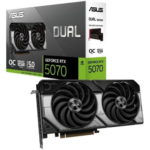 art_asu-gf20rtx507020d20oc2012g_1-2 Tarjeta Gráfica Asus Dual GeForce RTX 5070 OC/ 12GB GDDR7