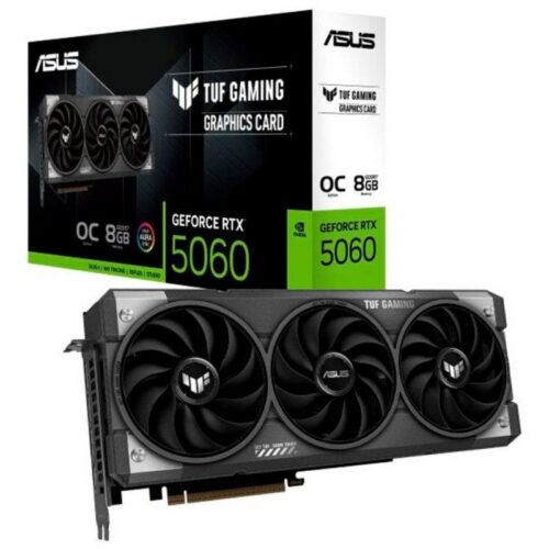 art_asu-gf20tuf20rtx506020oc208g_1-2 Tarjeta Gráfica Asus TUF Gaming GeForce RTX 5060 OC Edition/ 8GB GDDR7