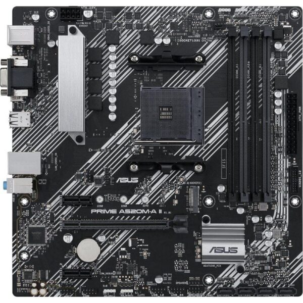 art_asu-pb20prime20a520m-a20ii-csm_2 Placa Base Asus Prime A520M-A II/CSM Socket AM4/ DDR4/ PCIe 3.0/ Micro ATX