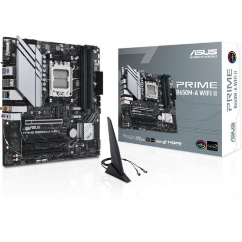 art_asu-pb20prime20b650m-a20wifi20ii_1-2 Placa Base Asus Prime B650M-A WIFI II Socket AM5/ DDR5/ PCIe 5.0/ Micro ATX