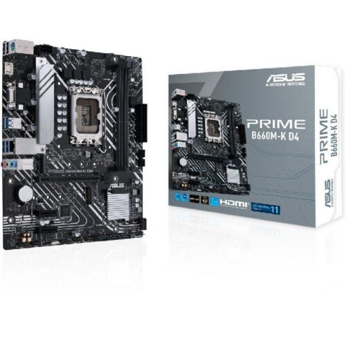 art_asu-pb20prime20b660m-k20d4_1-2 Placa Base Asus Prime B660M-K D4/ Socket 1700/ DDR4/ PCIe 4.0/ Micro ATX