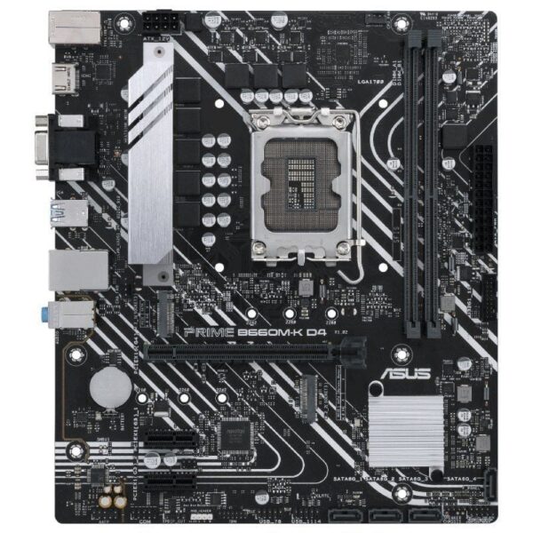 art_asu-pb20prime20b660m-k20d4_2 Placa Base Asus Prime B660M-K D4/ Socket 1700/ DDR4/ PCIe 4.0/ Micro ATX