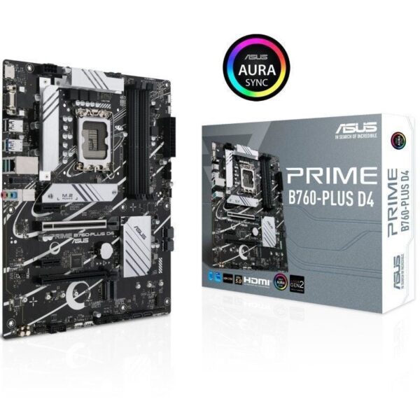 art_asu-pb20prime20b760-plus20d420v2_1-2 Placa Base Asus PRIME B760-PLUS D4 Socket 1700/ DDR4/ PCIe 5.0