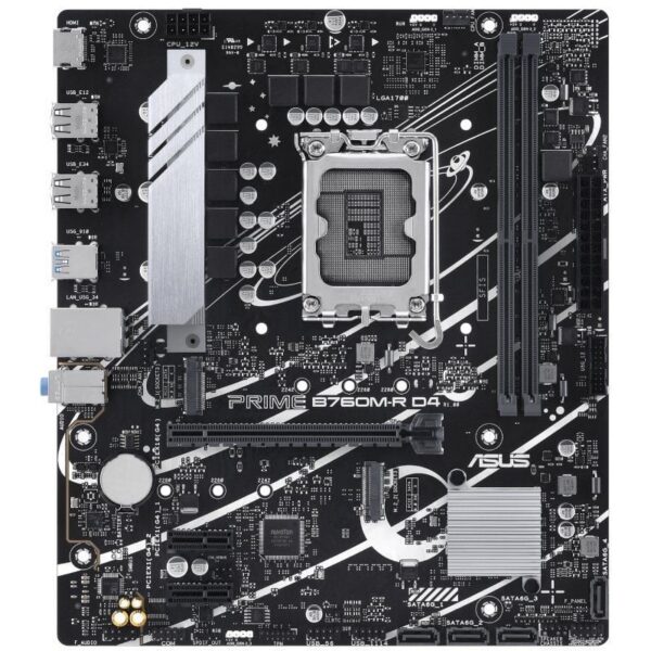art_asu-pb20prime20b760m-r20d4_2 Placa Base Asus PRIME B760M-R D4 Socket 1700/ DDR4/ PCIe 4.0/ Micro ATX