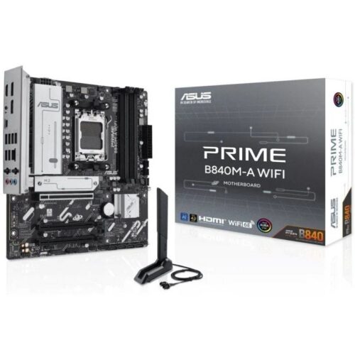 art_asu-pb20prime20b840m-a20wifi_1-2 Placa Base Asus PRIME B840M-A WIFI Socket AM5/ DDR5/ PCIe 4.0/ Micro ATX