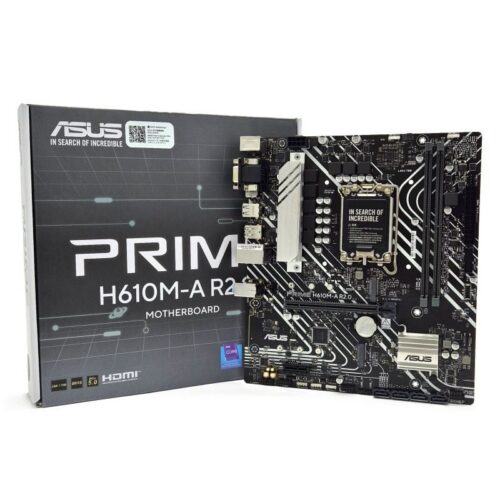 art_asu-pb20prime20h610m-a20r2_1-2 Placa Base Asus Prime H610M-A R2.0/ Socket 1700/ DDR5/ PCIe 4.0/ Micro ATX
